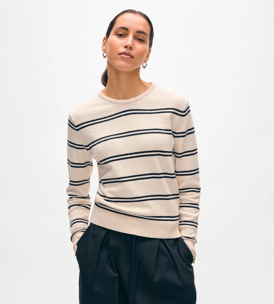 W+W Boucle Crewneck
